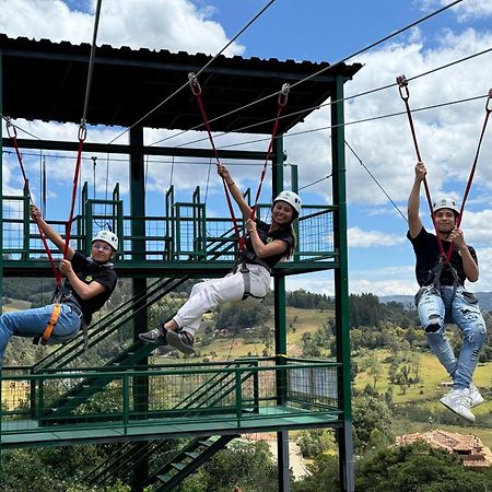 Glamping Y Chalet Aventura Park Villa De Leyva La Periquera Exteriér fotografie