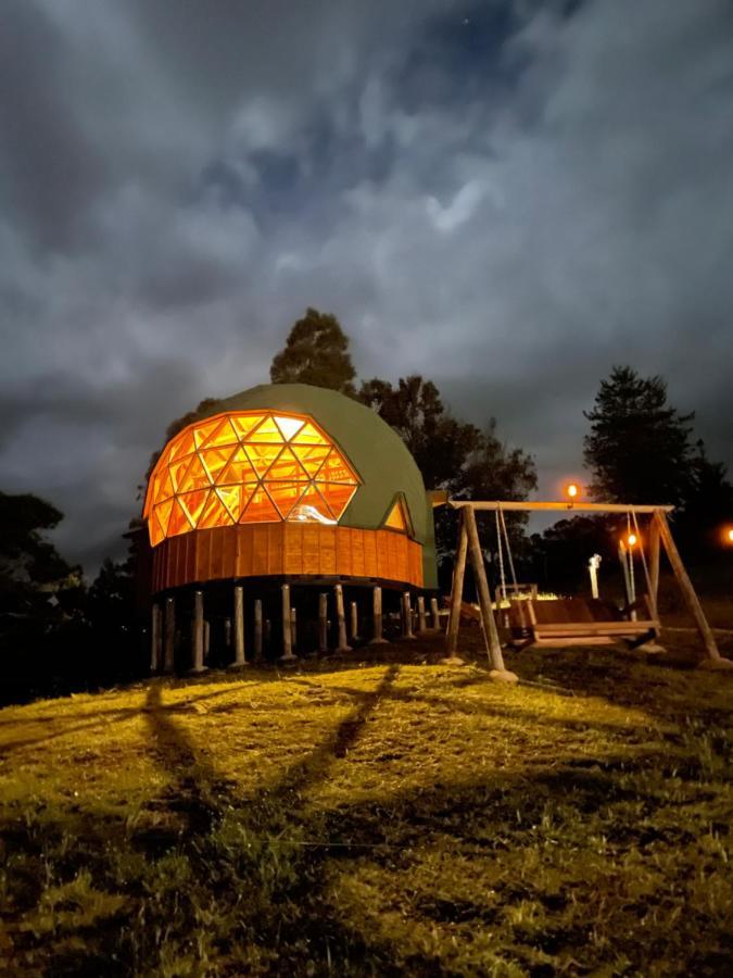 Glamping Y Chalet Aventura Park Villa De Leyva La Periquera Exteriér fotografie