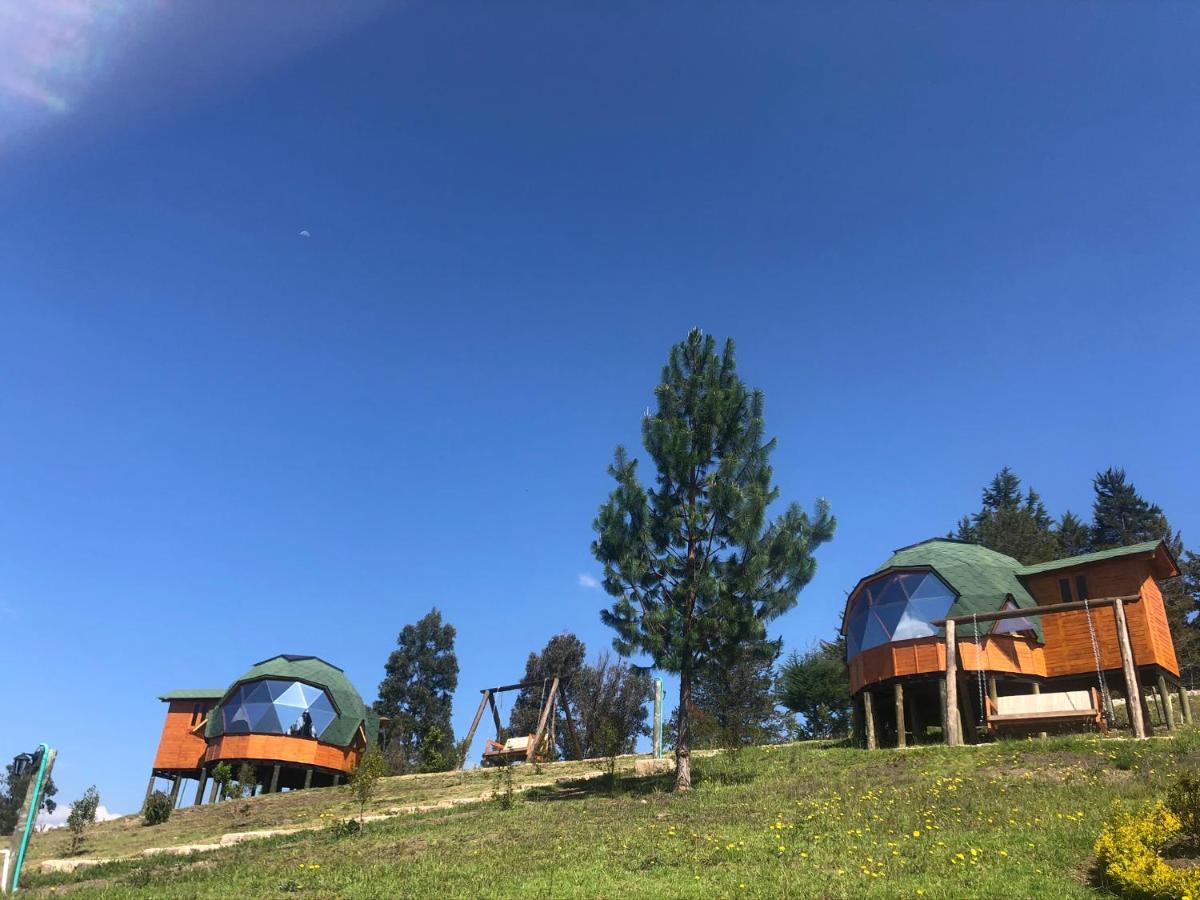 Glamping Y Chalet Aventura Park Villa De Leyva La Periquera Exteriér fotografie