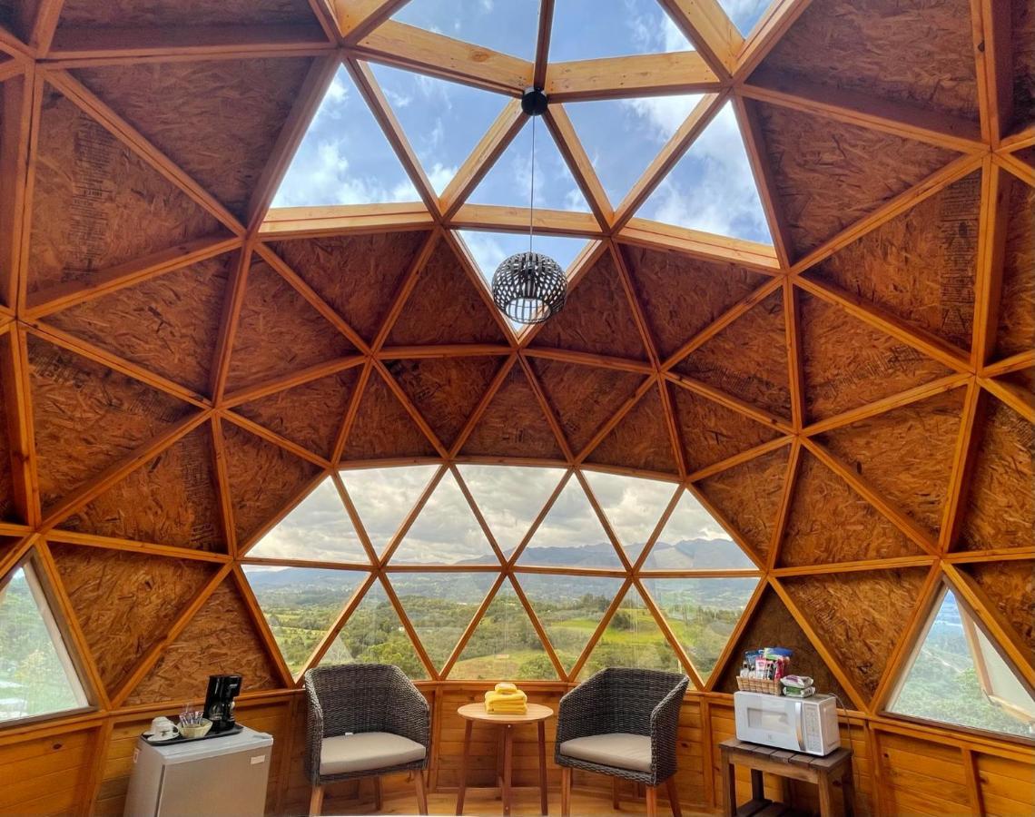 Glamping Y Chalet Aventura Park Villa De Leyva La Periquera Exteriér fotografie