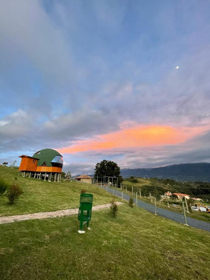 Glamping Y Chalet Aventura Park Villa De Leyva La Periquera Exteriér fotografie