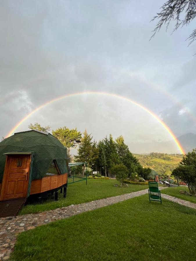 Glamping Y Chalet Aventura Park Villa De Leyva La Periquera Exteriér fotografie