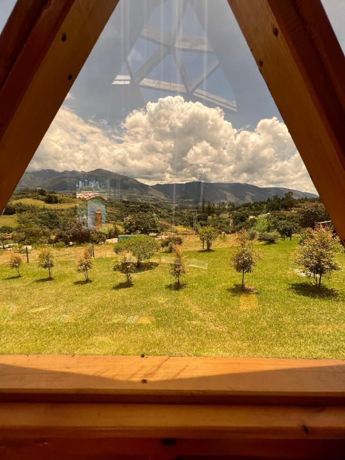 Glamping Y Chalet Aventura Park Villa De Leyva La Periquera Exteriér fotografie