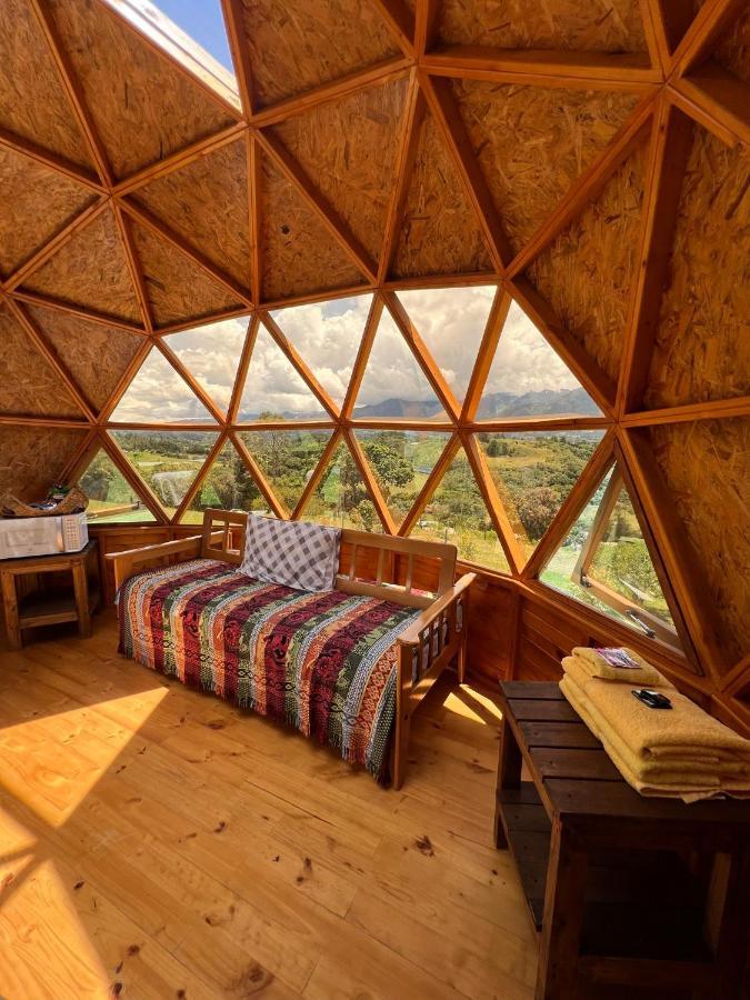 Glamping Y Chalet Aventura Park Villa De Leyva La Periquera Exteriér fotografie