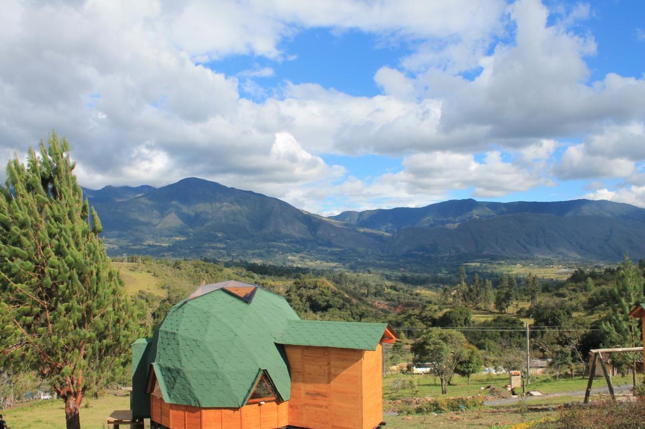 Glamping Y Chalet Aventura Park Villa De Leyva La Periquera Exteriér fotografie